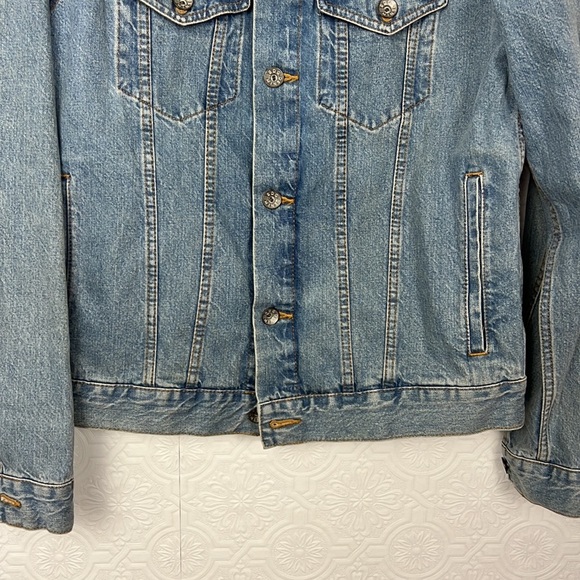 Urban Outfitters BDG Denim Jacket Jean Light Medium Blue Classic 90s - Picture 3 of 7